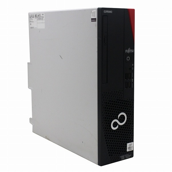 【単体】【Windows11 64bit】【Core i5-10500】【メモリー8GB】【SSD512GB】【DVDマルチ】【デスクトップパソコン】【中古】富士通 D7010/F （1233916）