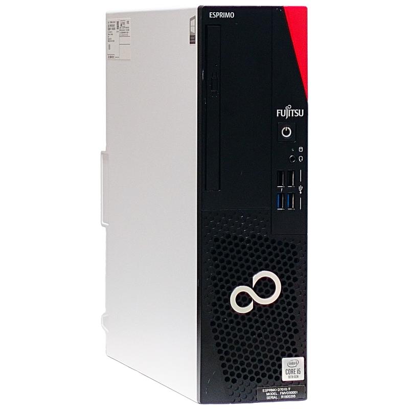 【単体】【Windows11 64bit】【Core i5-10500】【メモリー8GB】【SSD512GB】【DVDマルチ】【デスクトップパソコン】【中古】【中野店発】富士通 ESPRIMO D7010/F （20006061）