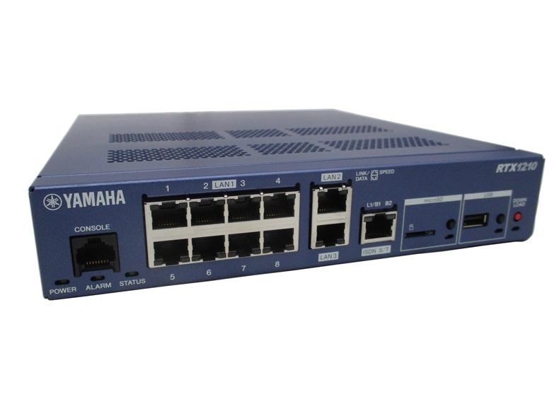 【中古】【本体のみ】【VPNルーター】【ポート数：8（LAN:1）】YAMAHA RTX1210 (1920035)