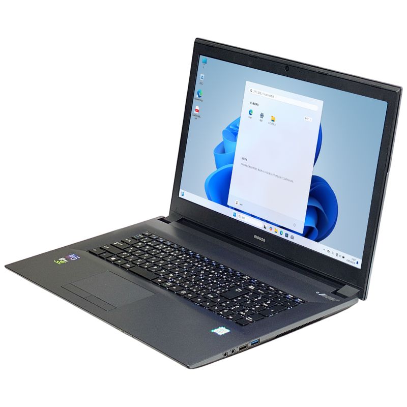 ■11月20日までの期間限定特価■【Windows11 64bit】【Geforce GTX1050】【Core i7-8750H】【メモリー16GB】【SSD256GB+HDD1TB】【無線LAN】【WEBカメラ】【テンキー付】【フルHD液晶】【17インチ液晶】【ノートパソコン】【中古】【中野店発】MOUSE COMPUTER m-Book W880XN （20006213）