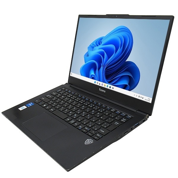 【Windows11 64bit】【WEBカメラ】【Core i5-1235U】【メモリー16GB】【SSD512GB】【無線LAN】【フルHD液晶】【14インチ液晶】【ノートパソコン】【中古】iiyama IStNXs-14FH120-i5 （1852674）