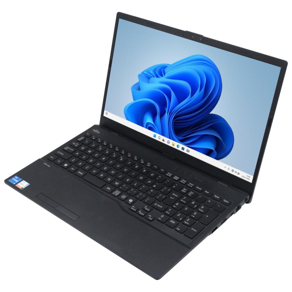 【Windows11 64bit】【英字キー】【WEBカメラ】【テンキー付】【Core i5-1235U】【メモリー16GB】【SSD512GB】【無線LAN】【フルHD液晶】【15インチ液晶】【ノートパソコン】【中古】富士通 FMV Lite WA1/J2 （1406491）