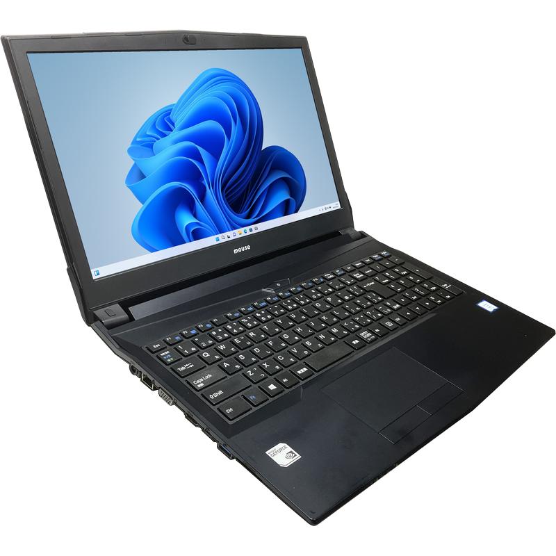 【Windows11 64bit】【Geforce MX150】【Core i7-8750H】【メモリー16GB】【SSD256GB+SSD960GB】【無線LAN】【WEBカメラ】【テンキー付】【フルHD液晶】【15インチ液晶】【ノートパソコン】【中古】【中野店発】MOUSE COMPUTER m-Book K690BN （20006506）