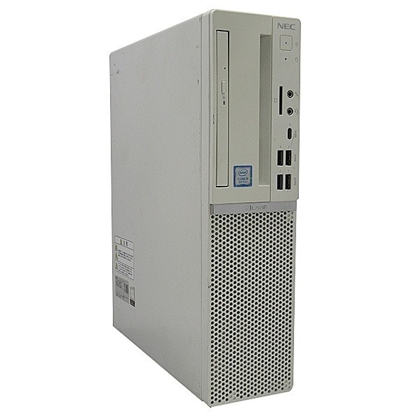 【単体】【Windows11 64bit】【Core i3-8100】【メモリー8GB】【SSD256GB+HDD1TB】【DVDマルチ】【デスクトップパソコン】【中古】NEC LAVIE PC-GD363ZZLE （1234501）