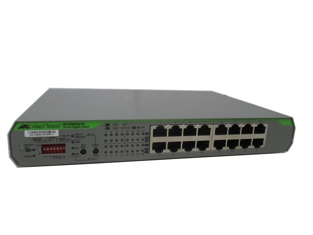 【中古】【本体のみ】【L2スイッチ】【ポート数：16】アライドテレシス AT-GS920/16 Gigabit Switch (1920098)