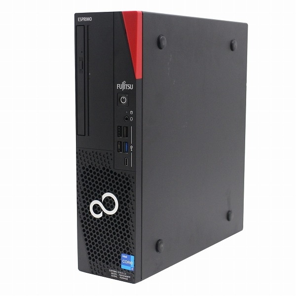 【単体】【Windows11 64bit】【Core i5-12500】【メモリー16GB】【SSD256GB(M.2-NVMe)+HDD500GB】【DVDマルチ】【デスクトップパソコン】【中古】富士通 ESPRIMO D7012/LX （1234716）