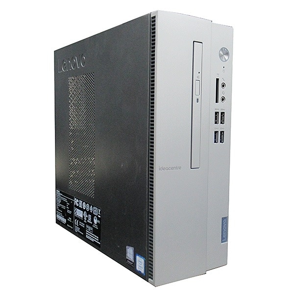 【単体】【Windows11 64bit】【Core i5-8400】【メモリー8GB】【SSD256GB】【無線LAN】【DVDマルチ】【デスクトップパソコン】【中古】lenovo Ideacentre 510S-07ICB  （1234734）