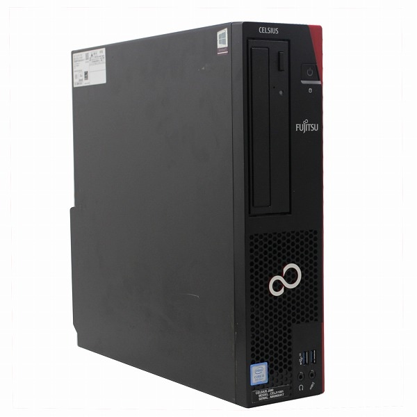 【単体】【Windows11 64bit】【Quadro P2000】【Core i3-8100】【メモリー8GB】【SSD512GB】【DVDマルチ】【デスクトップパソコン】【中古】富士通 CELSIUS J580 （1234752）