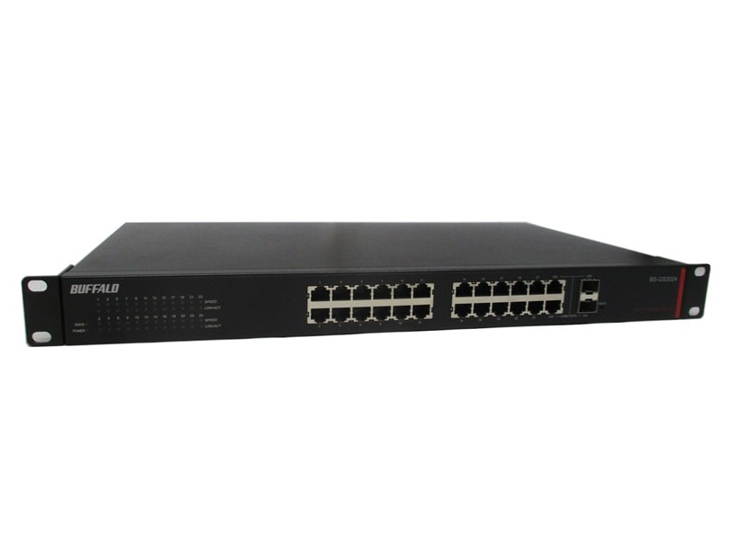 【中古】Buffalo レイヤ2 Giga スマートスイッチ 16ポート BS-GS2016 (1921348)
