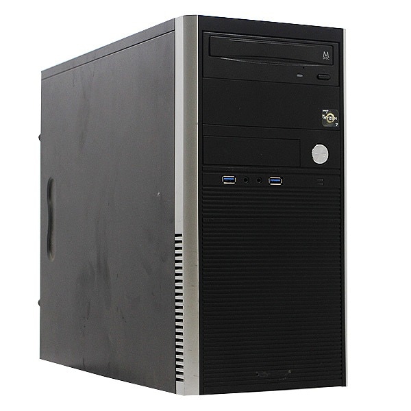 【OS無し・保証無し大特価】【単体】【Ryzen7 1700】【Geforce GTX1650】【メモリー16GB】【SSD500GB+HDD500GB】【DVDマルチ】【デスクトップパソコン】【中古】自作 _ （8500032）