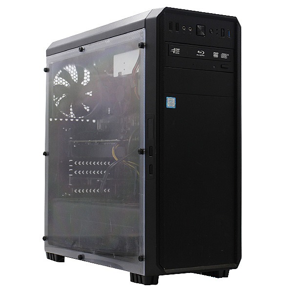 【OS無し・保証無し大特価】【単体】【Geforce GTX1060 3GB】【Core i7-7700】【メモリー16GB】【SSD512GB】【DVDマルチ】【デスクトップパソコン】【中古】自作 _ （8500034）