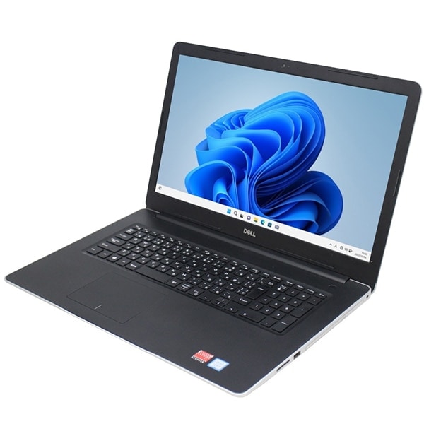 【Windows11 64bit】【WEBカメラ】【Radeon 520】【テンキー付】【Core i5-8265U】【メモリー8GB】【SSD256GB+HDD1TB】【無線LAN】【DVDマルチ】【フルHD液晶】【17インチ液晶】【ノートパソコン】【中古】DELL INSPIRON 3780 （1708023）