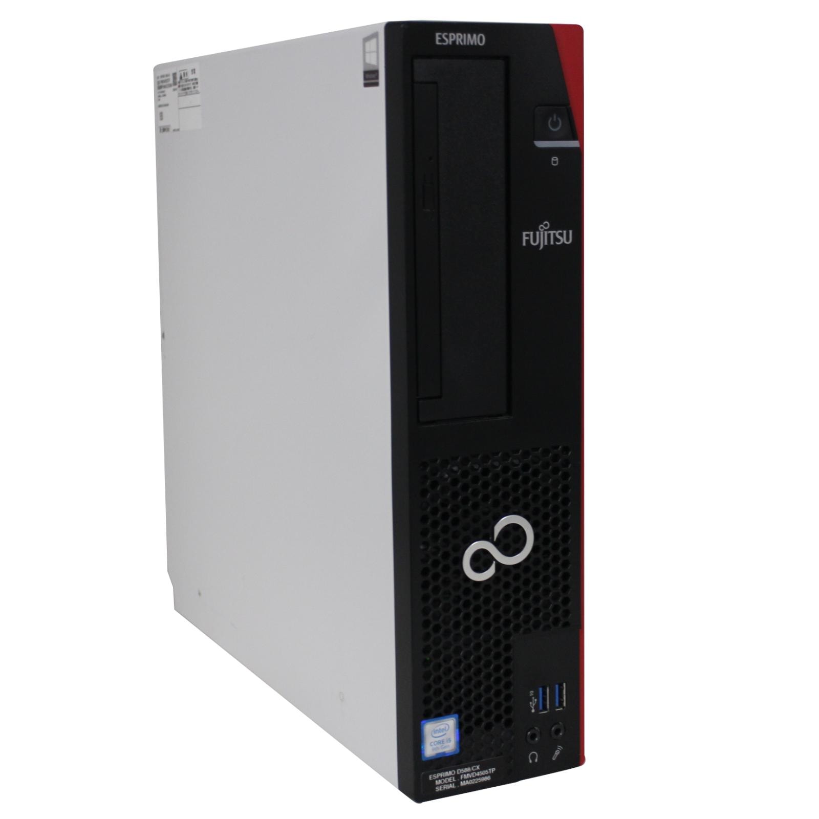 【単体】【Windows11 64bit】【Core i5-9400】【メモリー8GB】【SSD256GB】【DVDマルチ】【デスクトップパソコン】【中古】富士通 ESPRIMO D588/CX （1234911）