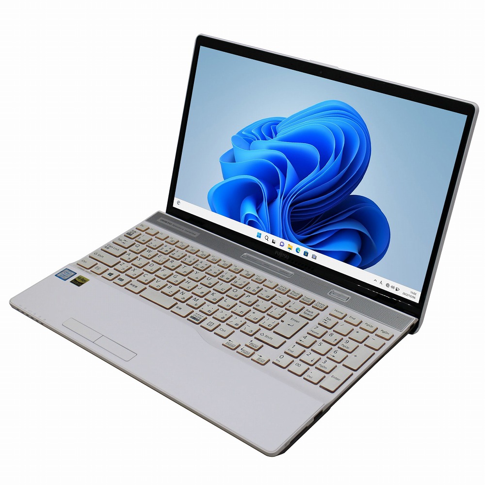 【Windows11 64bit】【WEBカメラ】【テンキー付】【Core i7-8550U】【メモリー16GB】【SSD250GB】【無線LAN】【DVDマルチ】【フルHD液晶】【15インチ液晶】【ノートパソコン】【中古】【中野店発】富士通 LIFEBOOK AH53/C2 （20021372）