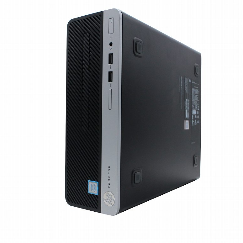 【単体】【Windows11 64bit】【Core i3-8100】【メモリー8GB】【SSD128GB】【デスクトップパソコン】【中古】HP ProDesk 400 G5 SFF （1234950）