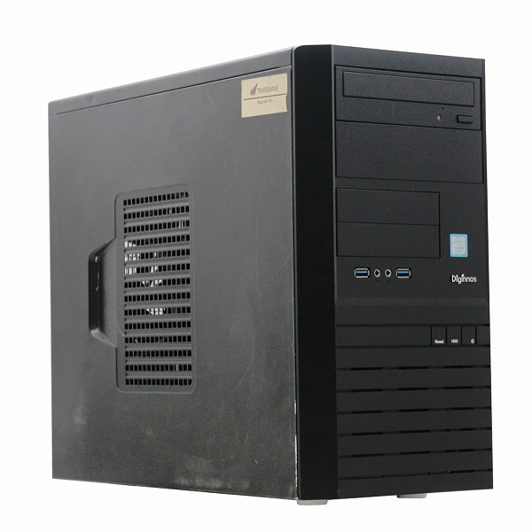 【単体】【Windows11 64bit】【Geforce GTX1050Ti】【Core i7-9700】【メモリー16GB】【SSD480GB】【DVDマルチ】【デスクトップパソコン】【中古】THIRDWAVE Magnate IM （1234960）