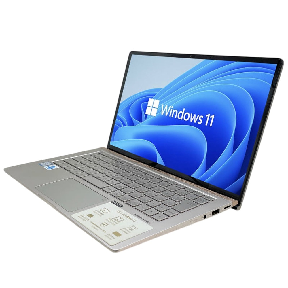 【訳あり品】【Windows11 64bit】【WEBカメラ】【Core i5-8250U】【メモリー8GB】【SSD250GB】【無線LAN】【フルHD液晶】【13インチ液晶】【ノートパソコン】【中古】【下北沢店発】ASUS ZenBook UX370U （4020559）