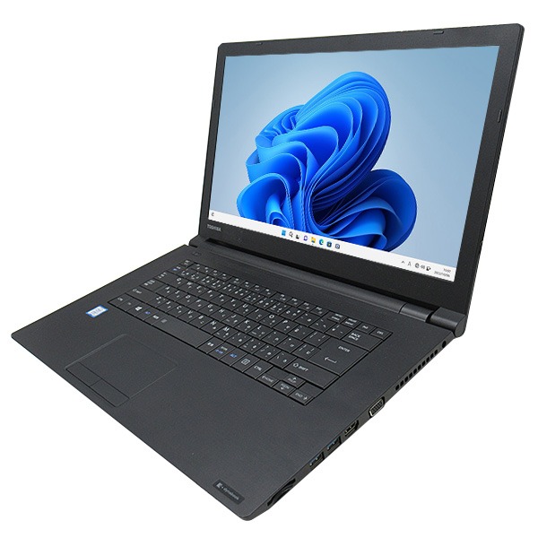 【Windows11 64bit】【Core i7-8650U】【メモリー16GB】【SSD128GB】【無線LAN】【DVDマルチ】【15インチ液晶】【ノートパソコン】【中古】東芝 dynabook B65/DN （1603862）