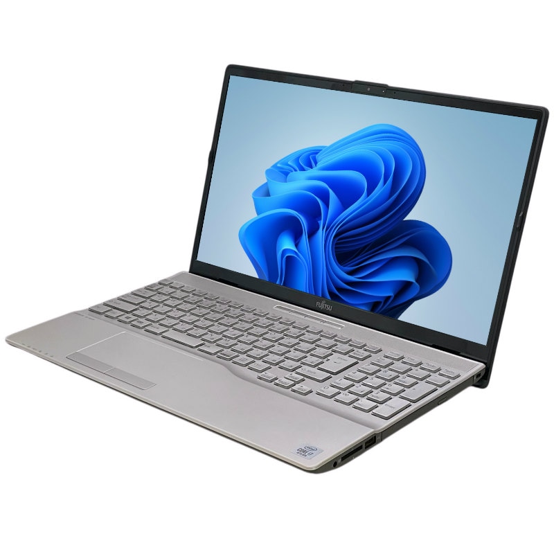 【Windows11 64bit】【WEBカメラ】【テンキー付】【Core i7-10510U】【メモリー8GB】【SSD512GB】【無線LAN】【DVDマルチ】【フルHD液晶】【15インチ液晶】【ノートパソコン】【中古】【下北沢店発】富士通 LIFEBOOK AH53/E2 （4020587）