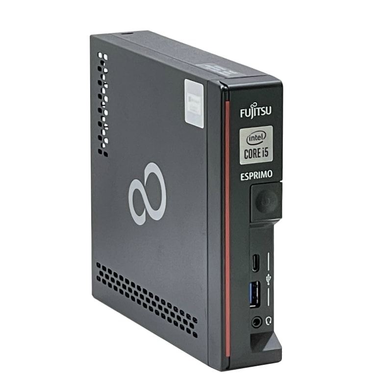 【超小型デスク】【単体】【Windows11 64bit】【Core i5-10500T】【メモリー8GB】【SSD256GB】【無線LAN】【デスクトップパソコン】【中古】富士通 G5011/HX （1235019）