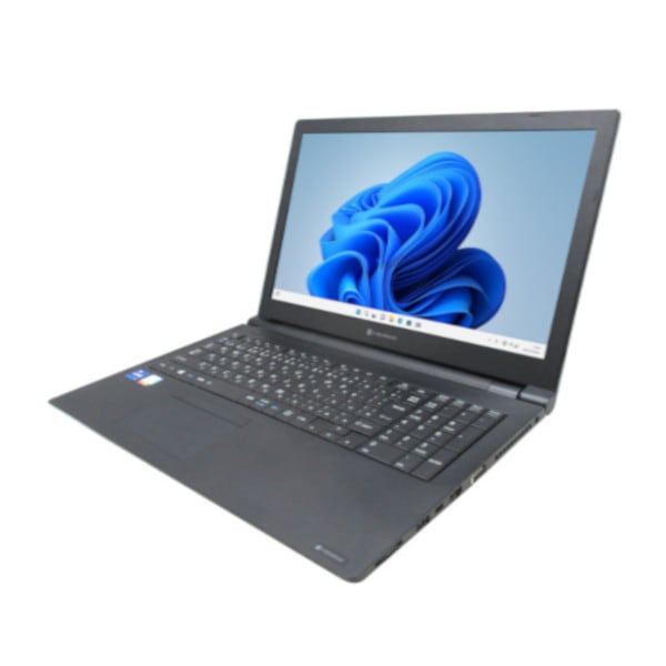 【Windows11 64bit】【テンキー付】【Core i7-1165G7】【メモリー16GB】【SSD512GB】【無線LAN】【DVD-ROM】【15インチ液晶】【ノートパソコン】【中古】東芝 dynabook B55/HS （1603883）