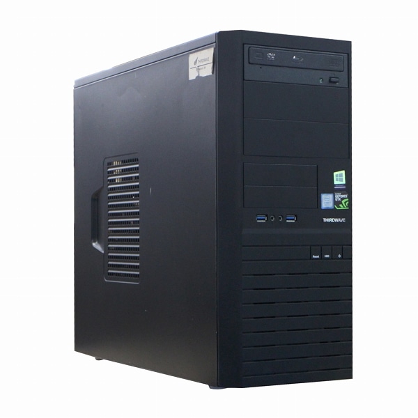 【単体】【Windows11 64bit】【Geforce GTX1660 Super】【Core i7-9700】【メモリー16GB】【SSD256GB(M.2-SATA)+SSD512GB(M.2-SATA)+HDD1TB】【デスクトップパソコン】【中古】THIRDWAVE Monarch XH （1242919）