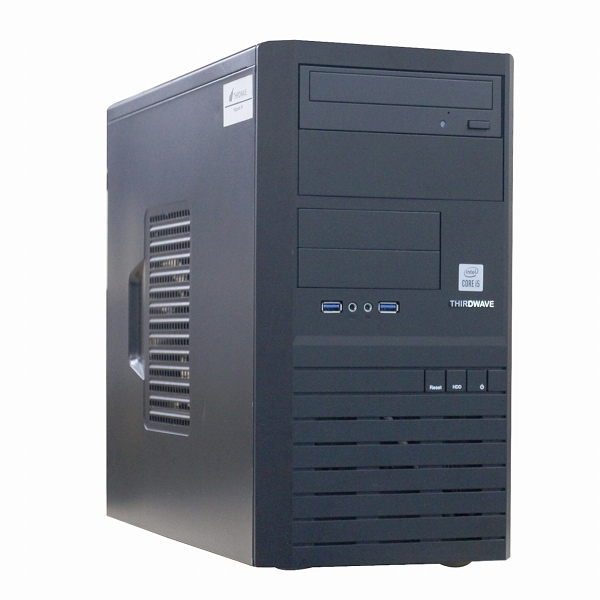 【単体】【Windows11 64bit】【Geforce GTX1650】【Core i5-10400】【メモリー16GB】【SSD500GB(M.2-NVMe)+HDD4TB】【DVDマルチ】【デスクトップパソコン】【中古】THIRDWAVE Magnate IM （1242921）