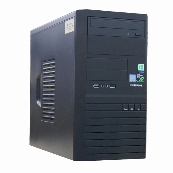 【単体】【Windows11 64bit】【Geforce GTX1080】【Core i7-9700】【メモリー32GB】【SSD1TB(2.5inch)+HDD2TB】【DVDマルチ】【デスクトップパソコン】【中古】THIRDWAVE Raytrek-V MX （1242922）