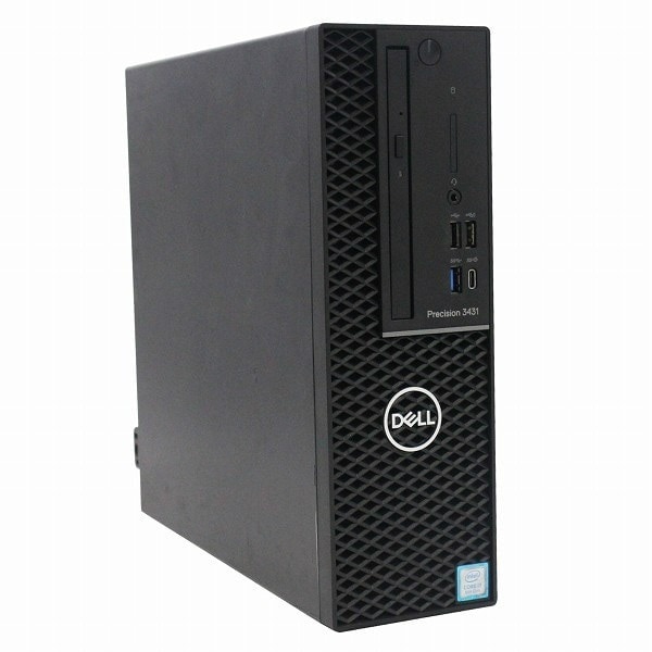 【単体】【Xeon E-2224】【Windows11 64bit】【Geforce Quadro P620】【メモリー16GB】【SSD250GB】【DVDマルチ】【デスクトップパソコン】【中古】【下北沢店発】DELL PRECISION 3431 SFF （4020643）