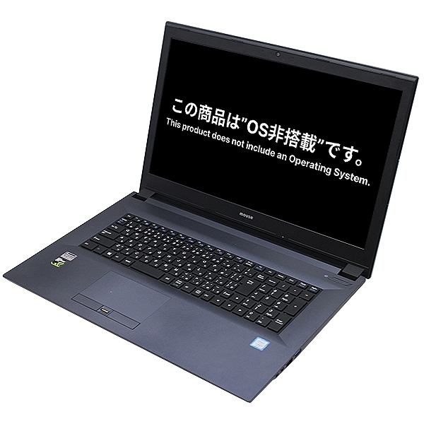 【ノート】【OS無し・保証無し大特価】【webカメラ搭載】【HDMI端子搭載】【テンキー付】【グラフィックボード Geforce GTX1050搭載】【Core i7 7700HQ搭載】【メモリー16GB搭載】【SSD480GB搭載】【W-LAN搭載】 MOUSE COMPUTER MB-W875BN （8500043）