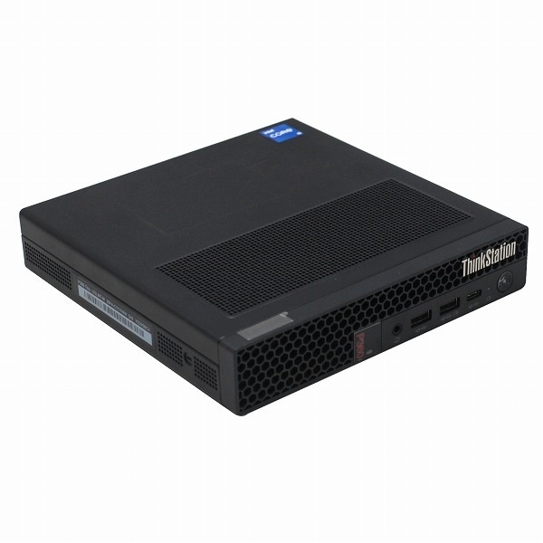 【超小型デスク】【単体】【Windows11 64bit】【Core i5-12400】【メモリー8GB】【SSD512GB】【デスクトップパソコン】【中古】lenovo ThinkStation P360 Tiny （1235100）