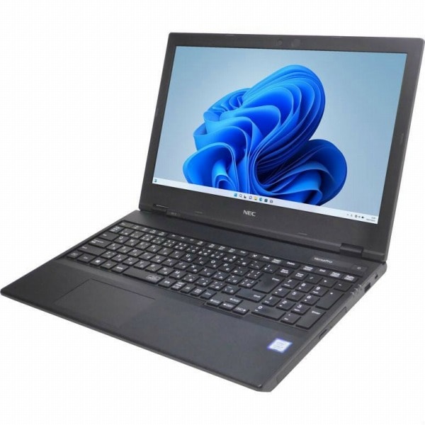 【Windows11 64bit】【WEBカメラ】【テンキー付】【Core i3-8145U】【メモリー8GB】【SSD240GB】【無線LAN】【DVD-ROM】【15インチ液晶】【ノートパソコン】【中古】NEC VersaPro J VL-6 （1506962）