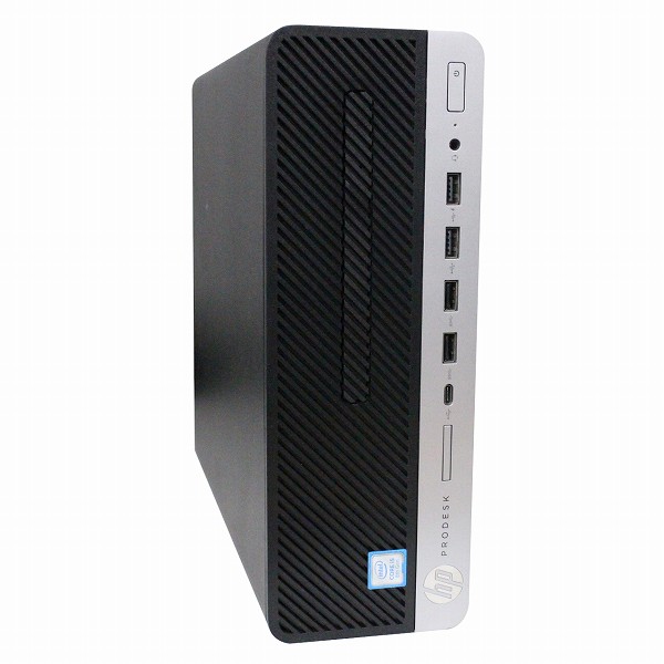 【単体】【Windows11 64bit】【Core i3-9100】【メモリー16GB】【SSD256GB】【DVDマルチ】【デスクトップパソコン】【中古】HP ProDesk 600 G5 SFF （1235145）