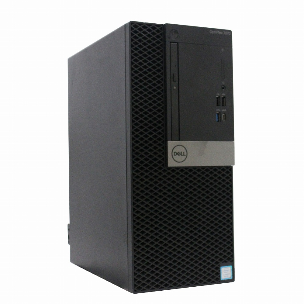 【単体】【Windows11 64bit】【Core i5-9500】【メモリー8GB】【SSD256GB】【デスクトップパソコン】【中古】DELL OPTIPLEX 7070 Tower （1235163）