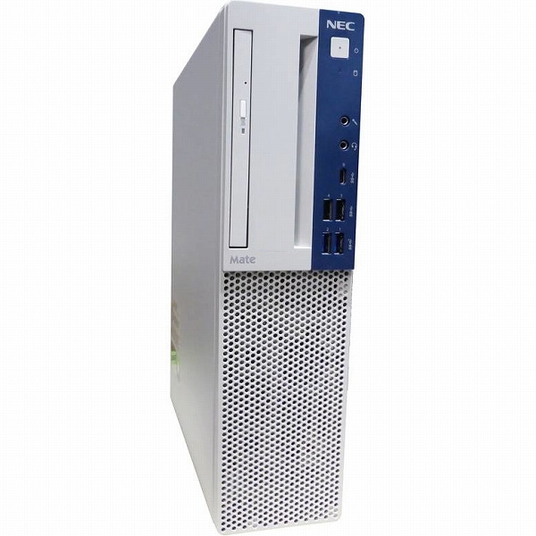 【単体】【Windows11 64bit】【Core i5-8500】【メモリー8GB】【SSD128GB（2.5inch）+HDD500TGB】【DVDマルチ】【デスクトップパソコン】【中古】NEC Mate ME-3 （1243020）