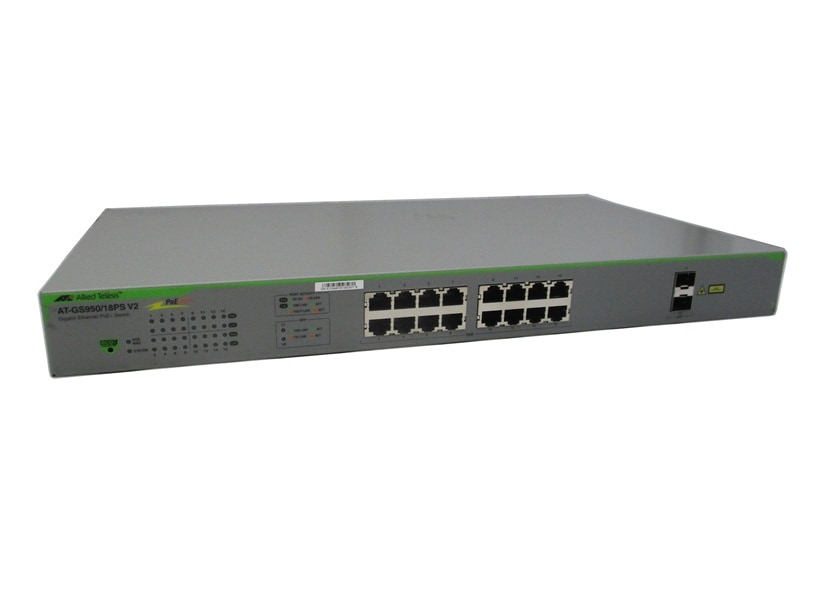 【中古】【L2スイッチ】【ポート数：18】アライドテレシス AT-GS950/18PS V2 Gigabit Switch (1921458)