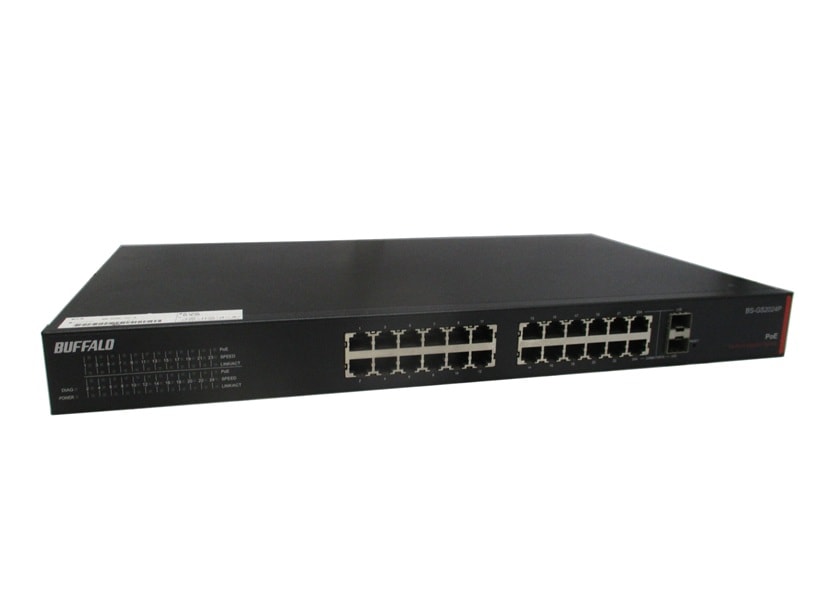 【中古】Buffalo レイヤ2 Giga スマートスイッチ 24ポート BS-GS2024P (1921459)