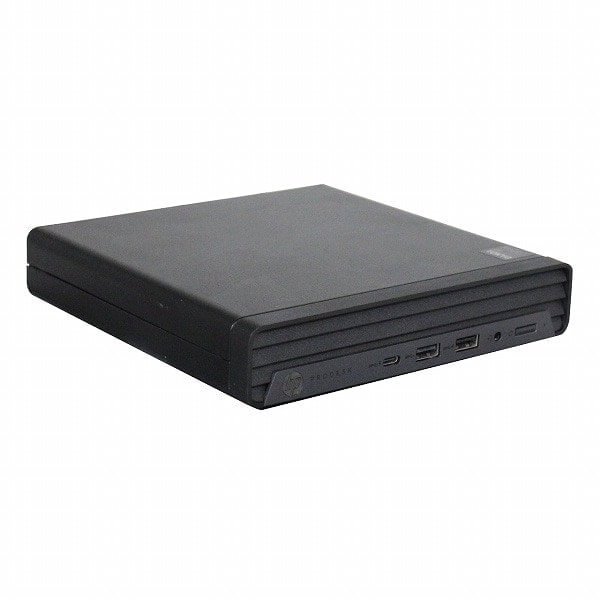 【超小型デスク】【単体】【Windows11 64bit】【Core i5-10500T】【メモリー16GB】【SSD256GB】【デスクトップパソコン】【中古】HP ProDesk 400 G6 Mini （1243067）