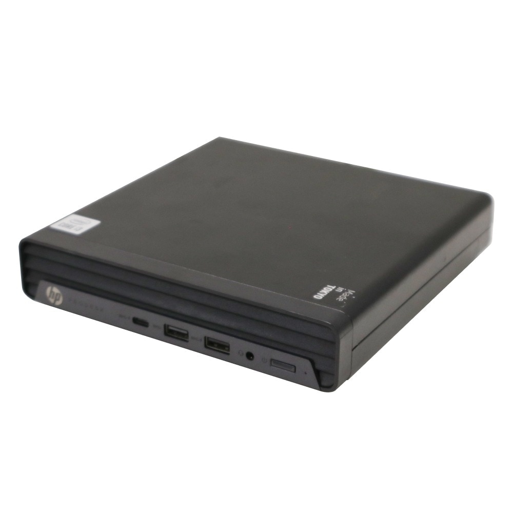 【超小型デスク】【単体】【Windows11 64bit】【Core i3-12100T】【メモリー16GB】【SSD256GB】【デスクトップパソコン】【中古】HP ProMini 400 G9 （1235361）