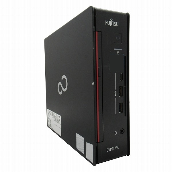 【超小型デスク】【単体】【Windows11 64bit】【Core i5-10500T】【メモリー16GB】【SSD256GB】【DVDマルチ】【デスクトップパソコン】【中古】富士通 ESPRIMO Q7010/E （1235390）