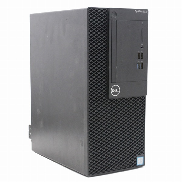 【単体】【Windows11 64bit】【Core i5-9500】【メモリー8GB】【SSD256GB】【デスクトップパソコン】【中古】DELL OPTIPLEX 3070 TOWER （1235435）