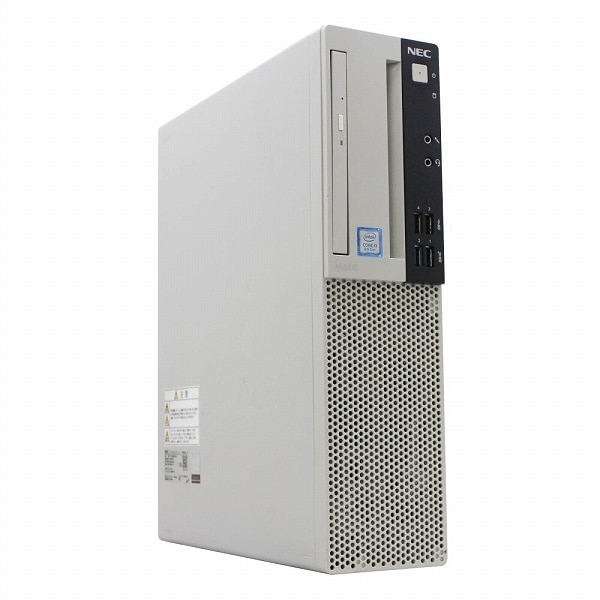 【単体】【Windows11 64bit】【Core i5-9400】【メモリー16GB】【SSD256GB】【DVDマルチ】【デスクトップパソコン】【中古】NEC Mate ML-5 （1243130）