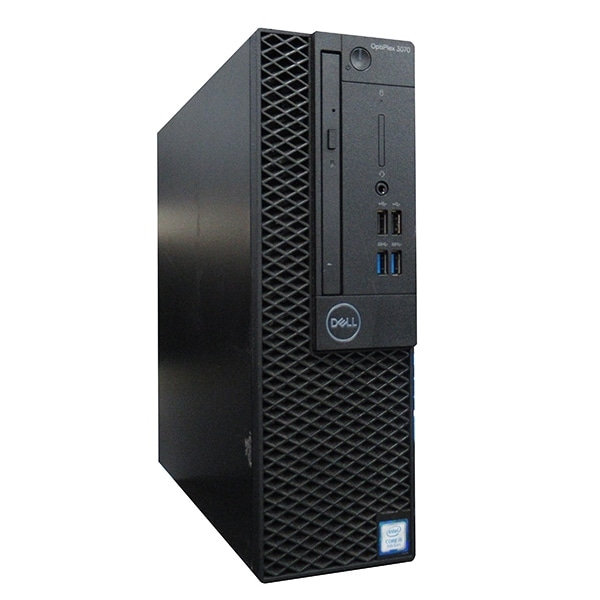 【単体】【Windows11 64bit】【Core i5-9500】【メモリー8GB】【SSD256GB】【DVDマルチ】【デスクトップパソコン】【中古】DELL OPTIPLEX 3070 SFF （1235479）