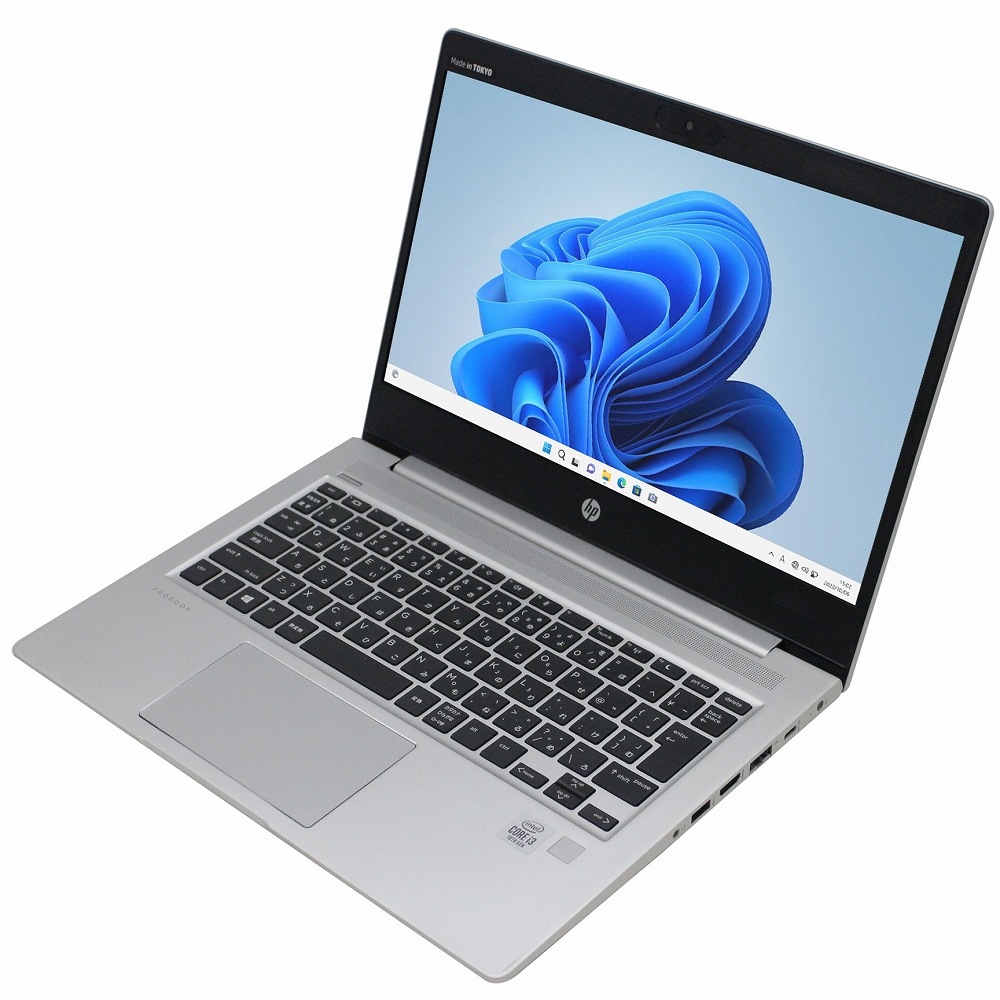 【Windows11 64bit】【WEBカメラ】【Core i3-10110U】【メモリー16GB】【SSD256GB】【無線LAN】【フルHD液晶】【13インチ液晶】【ノートパソコン】【中古】HP ProBook 430 G7 （1804913）