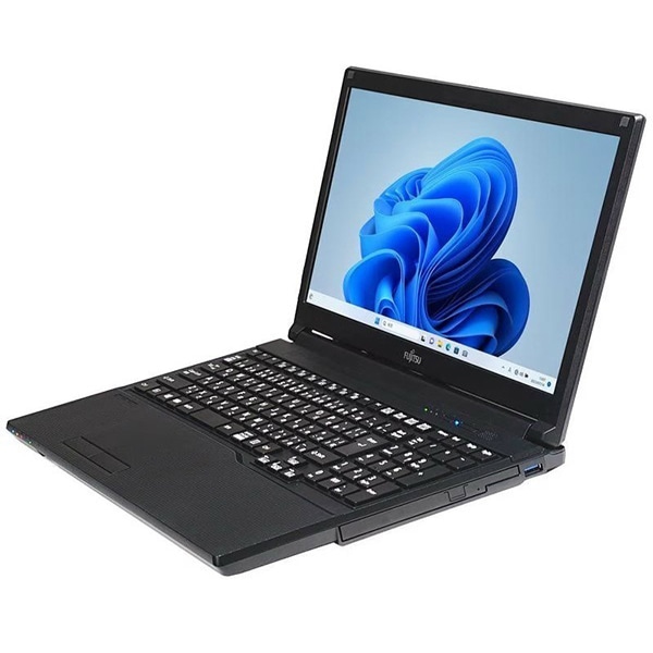 【Windows11 64bit】【Celeron 5205U】【テンキー付】【メモリー8GB】【SSD128GB】【DVD-ROM】【15インチ液晶】【ノートパソコン】【中古】富士通 LIFEBOOK A5510/E （1406853）