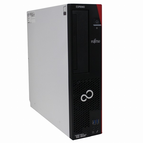 【単体】【Windows11 64bit】【Core i3-10100】【メモリー8GB】【SSD256GB】【デスクトップパソコン】【中古】富士通 D5010/E （1235570）