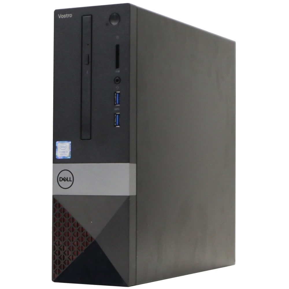 【単体】【Windows11 64bit】【Core i3-8100】【メモリー8GB】【SSD128GB（M.2-SATA）+HDD1TB】【無線LAN】【DVDマルチ】【デスクトップパソコン】【中古】DELL VOSTRO 3470 （1243227）