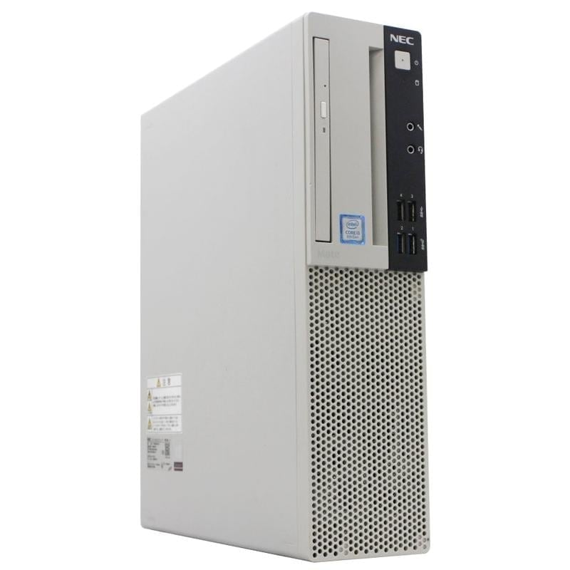 【単体】【Windows11 64bit】【Core i3-8100】【メモリー8GB】【SSD128GB】【DVDマルチ】【デスクトップパソコン】【中古】NEC Mate ML-3 （1213258）