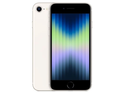 【中古】【バッテリー95%以上】Apple au(SIMフリー) iPhone SE(第3世代) 64GB MMYD3J/A スターライト (181810)【中古】