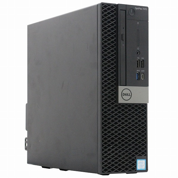 【単体】【Windows11 64bit】【Core i7-9700】【メモリー8GB】【SSD256GB（M.2-NVMe)+HDD1TB】【DVDマルチ】【デスクトップパソコン】【中古】DELL OPTIPLEX 7070 SFF （1243243）